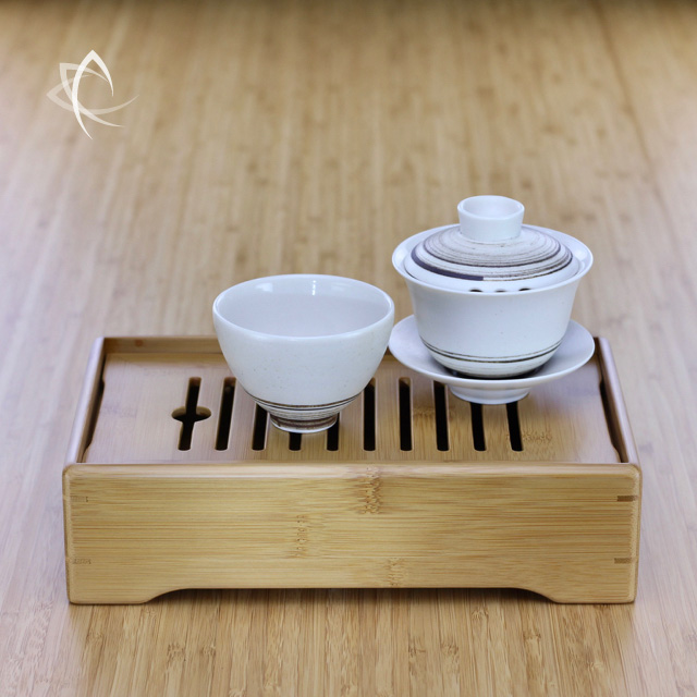 Rectangular Bamboo Tea Tray Kung Fu Puer Tea Saucer Storage Tray Container Tea C 