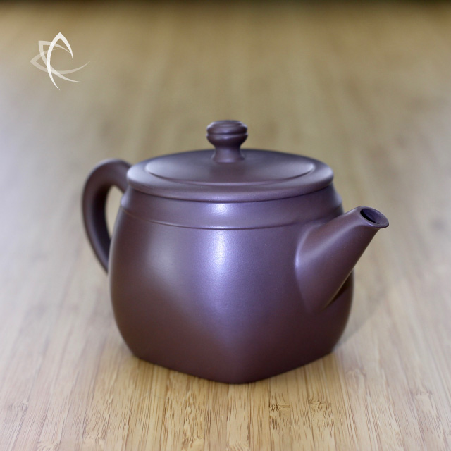 Square Turret Clay Teapot 300 Ml Taiwan Tea Crafts