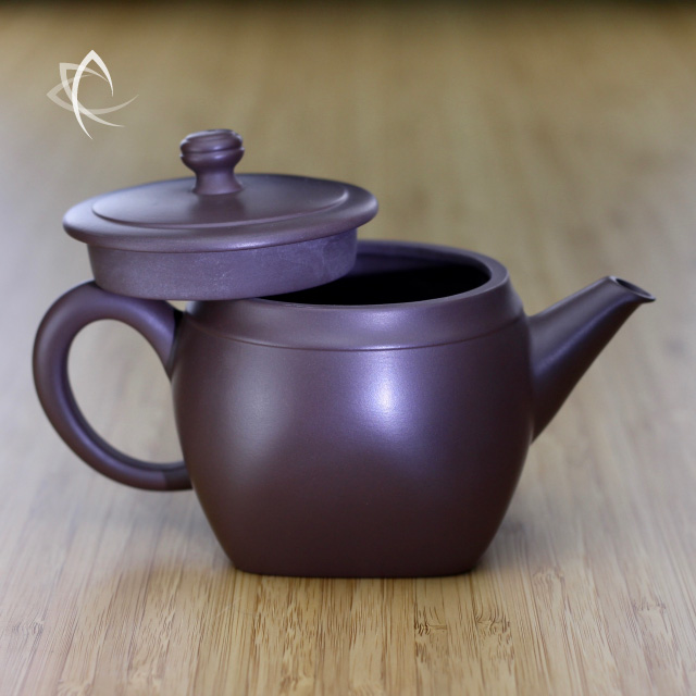 Square Turret Clay Teapot 300 Ml Taiwan Tea Crafts