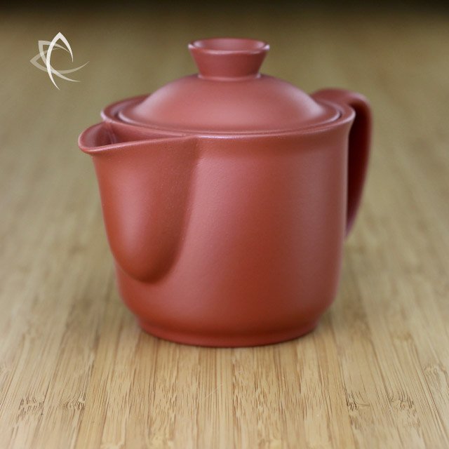 Turret Teapot Red Clay 300 Ml Taiwan Tea Crafts